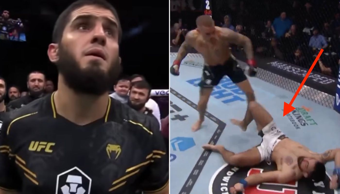 UFC islam Makhachev, Benoît Saint-Denis et Dustin Poirier