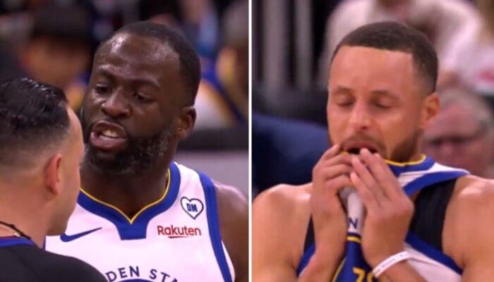 Draymond Green et Steph Curry