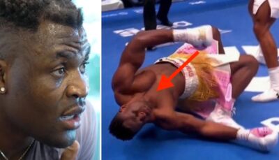 Fracassé par Anthony Joshua, la première réaction virale de Francis Ngannou : « Je vous ai tous…