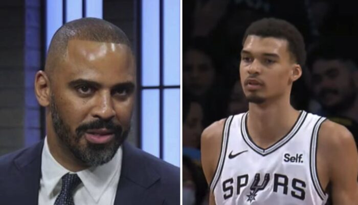 Ime Udoka, coach des Rockets, et Victor Wembanyama