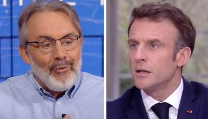 Jean-Pierre Nadir et Emmanuel Macron