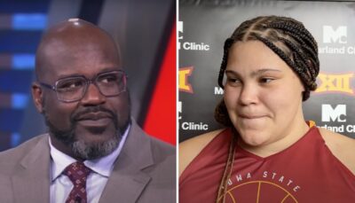 NBA – En pleine March Madness, le clin d’œil viral de Shaq pour la phénomène Audi Crooks !