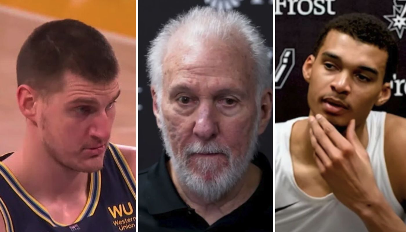 Nikola Jokic, Gregg Popovich et Victor Wembanyama