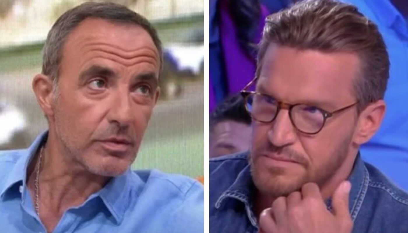 Nikos Aliagas et Benjamin Castaldi