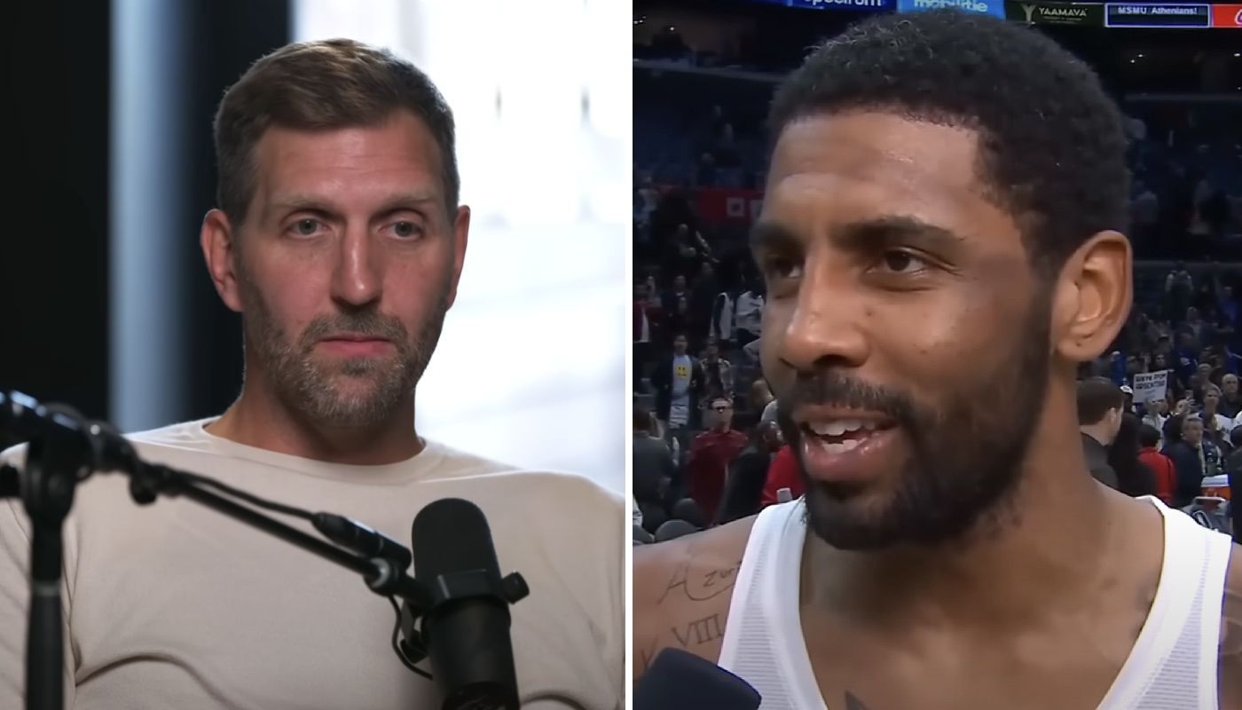 NBA Dirk Nowitzki et Kyrie Irving