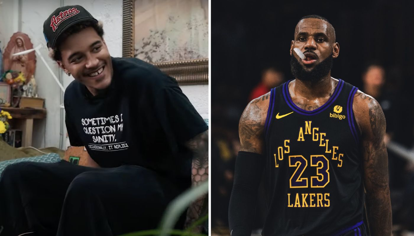 Jeremy Sochan, coéquipier de Victor Wembanyama aux Spurs et LeBron James, légende des Lakers