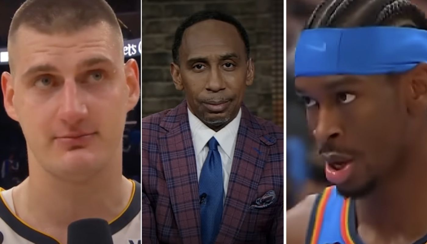 NBA Nikola Jokic, Stephen A. Smith et Shai Gilgeous-Alexander