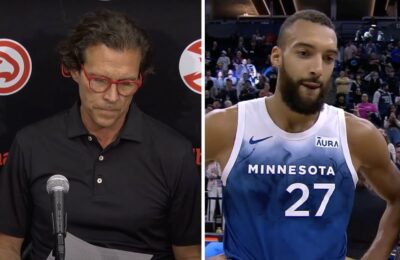 NBA – Après le massacre, le coach des Hawks honnête sur Rudy Gobert : « Dur de gérer…