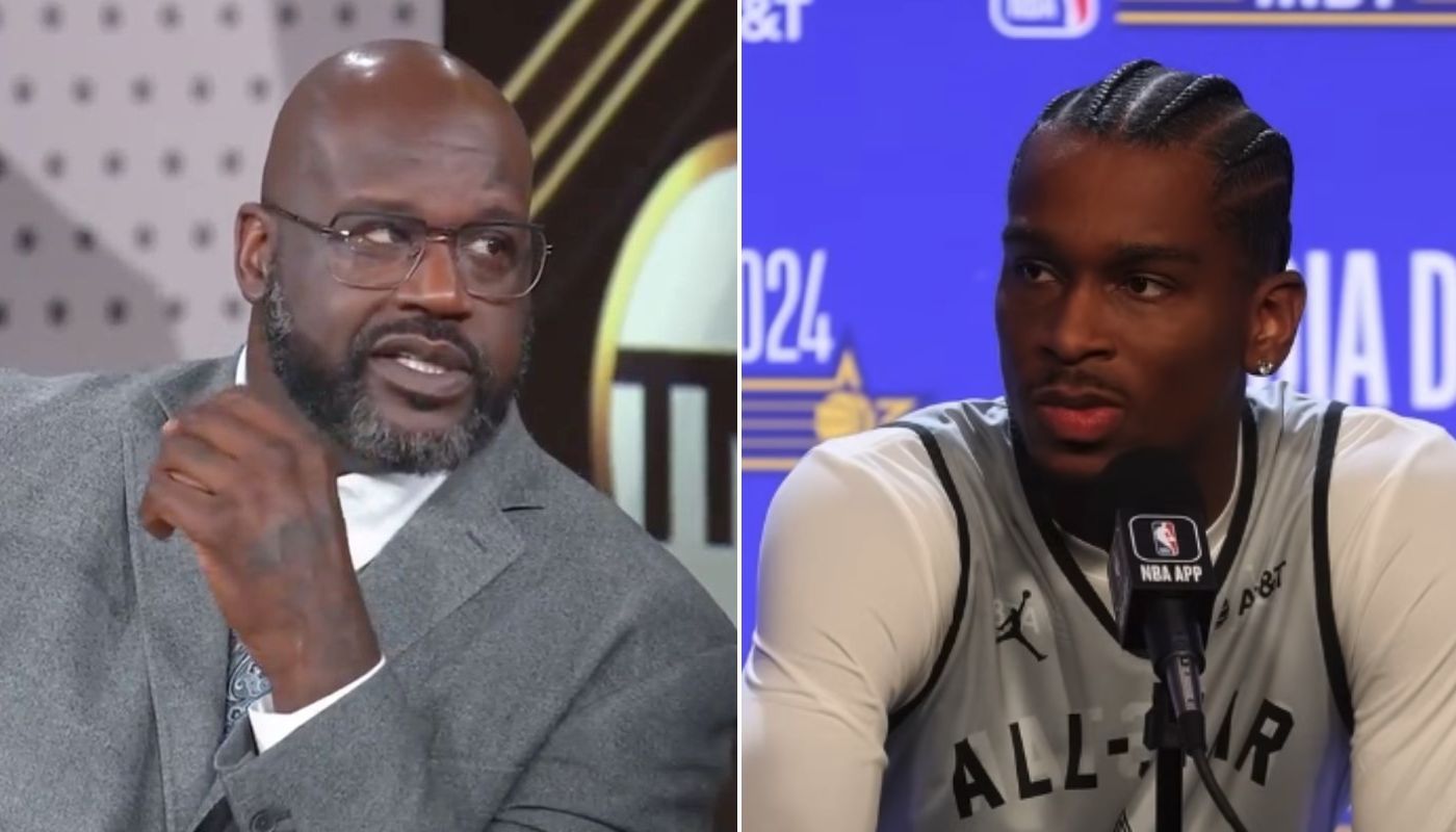 NBA Shaquille O'Neal et Shai Gilgeous-Alexander