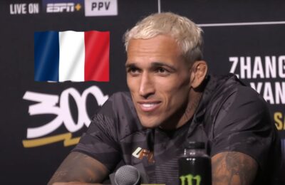 UFC – La légende Charles Oliveira cash sur la France : « Continuez de…