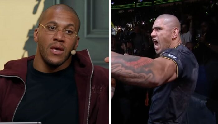 Ciryl Gane et Alex Pereira, qui pourraient s'affronter chez les poids lourds de l'UFC