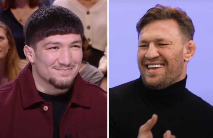 Baysangur Chamsoudinov, prodige du MMA, et la légende Conor McGregor