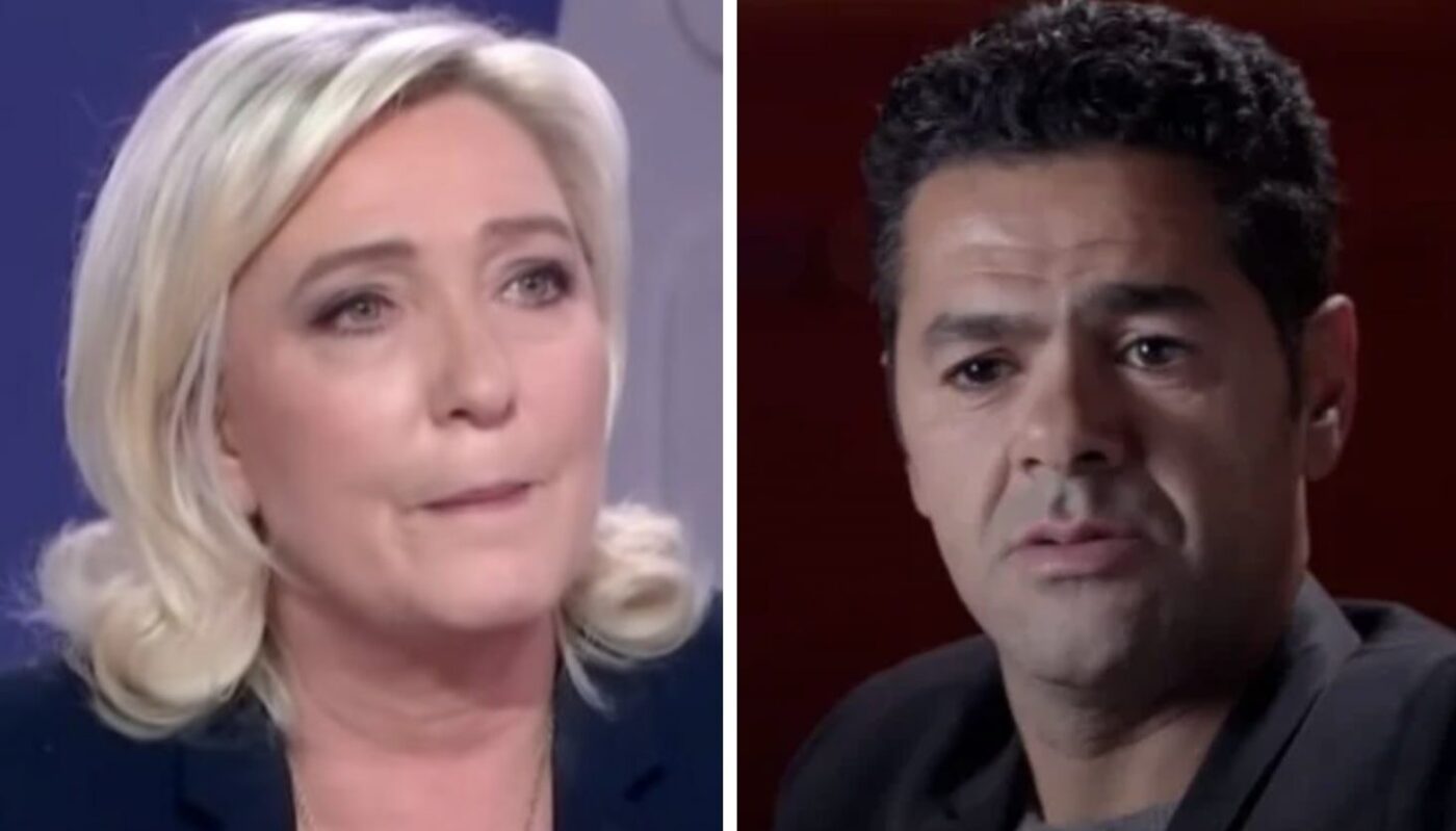 Marine Le Pen et Jamel Debbouze