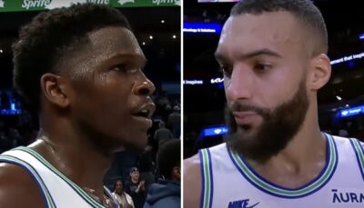 NBA – Après la défaite, le constat brutal d’Anthony Edwards sur Rudy Gobert : « On ne peut pas lui…