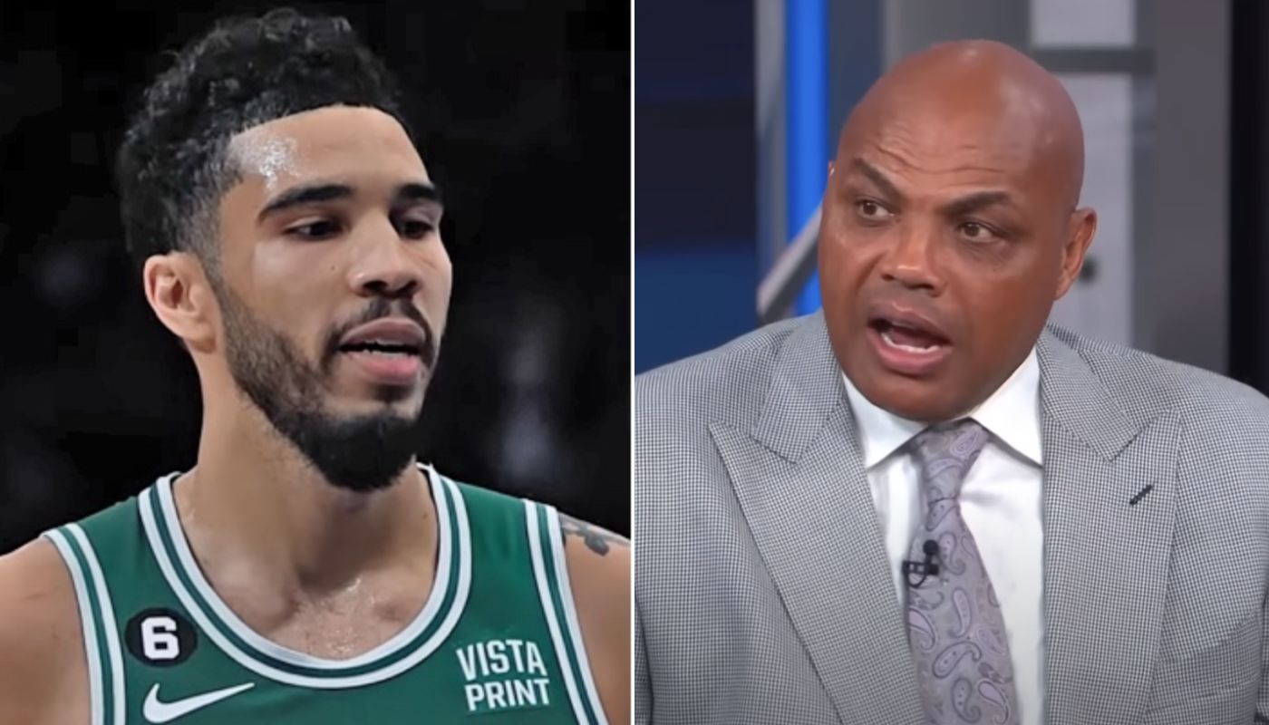 NBA Jayson Tatum et Charles Barkley