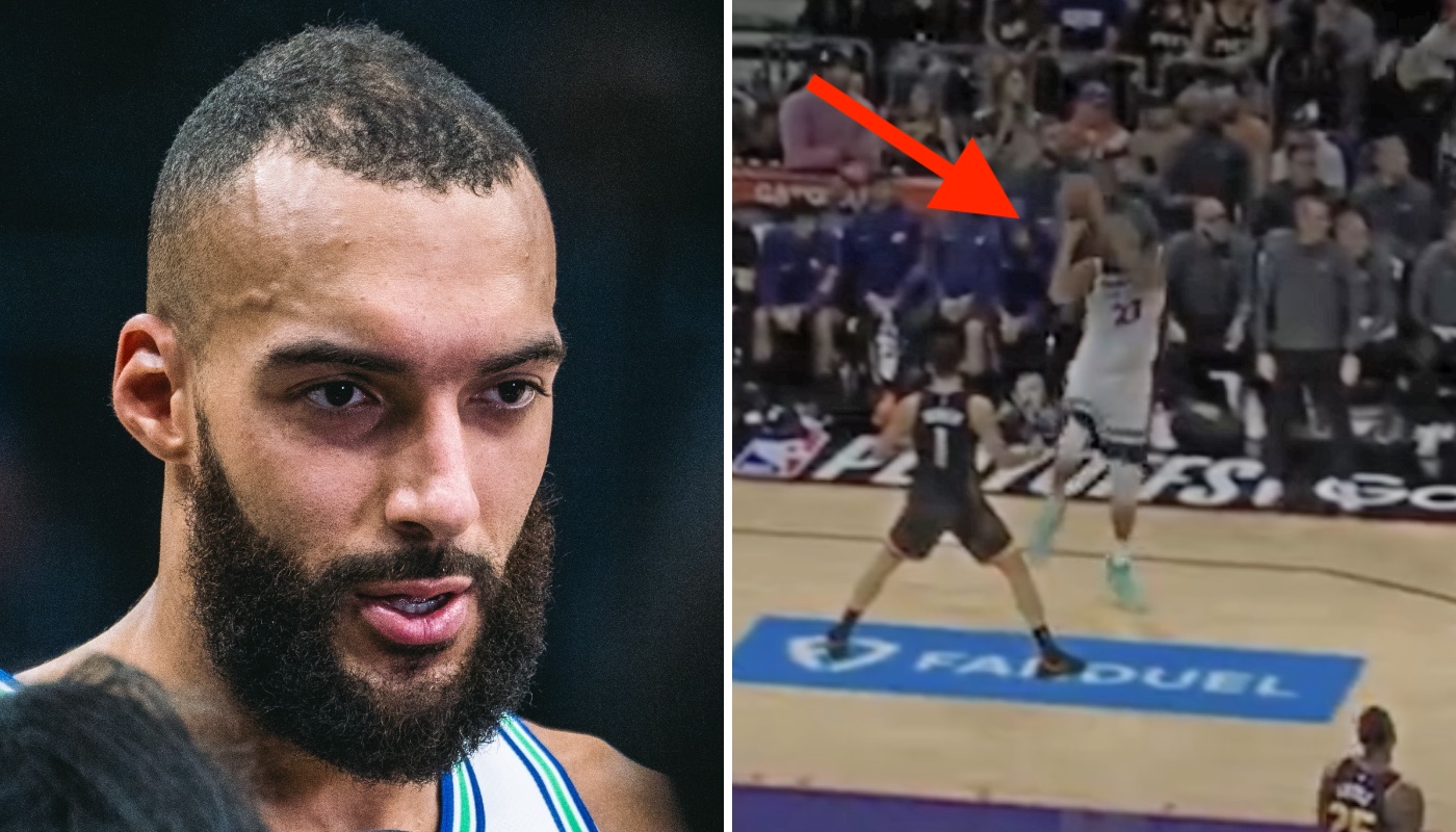 Le pivot NBA français des Minnesota Timberwolves, Rudy Gobert, s'est fendu d'un geste peu commun de sa part face aux Phoenix Suns