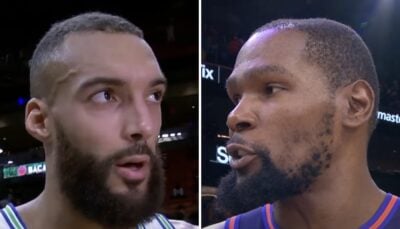 NBA – Kevin Durant terrifié par Rudy Gobert ? La scène virale en plein Game 4 !