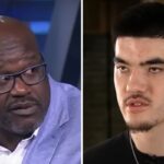 NBA – « Tellement petit » : Les images virales de Shaq (2m16) avec le géant Zach Edey (2m24) !