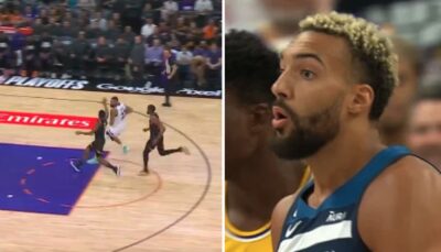 NBA – Oublié par les arbitres, Rudy Gobert moqué après son action virale ! (vidéo)