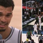 NBA – « Ça prouve qu’il mérite le DPOY » : l’action clutch de Wembanyama qui impressionne ! (vidéo)