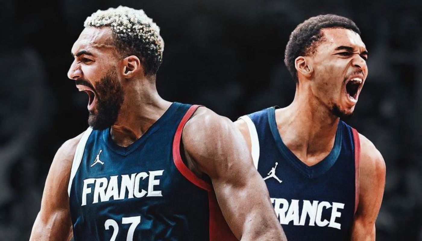 EDF Rudy Gobert et Victor Wembanyama