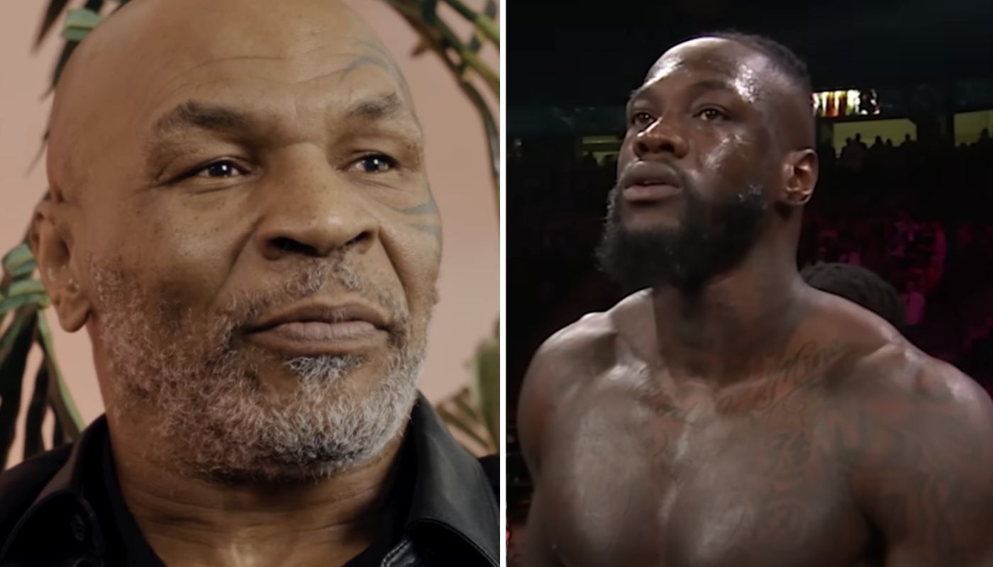 Mike Tyson et Deontay Wilder