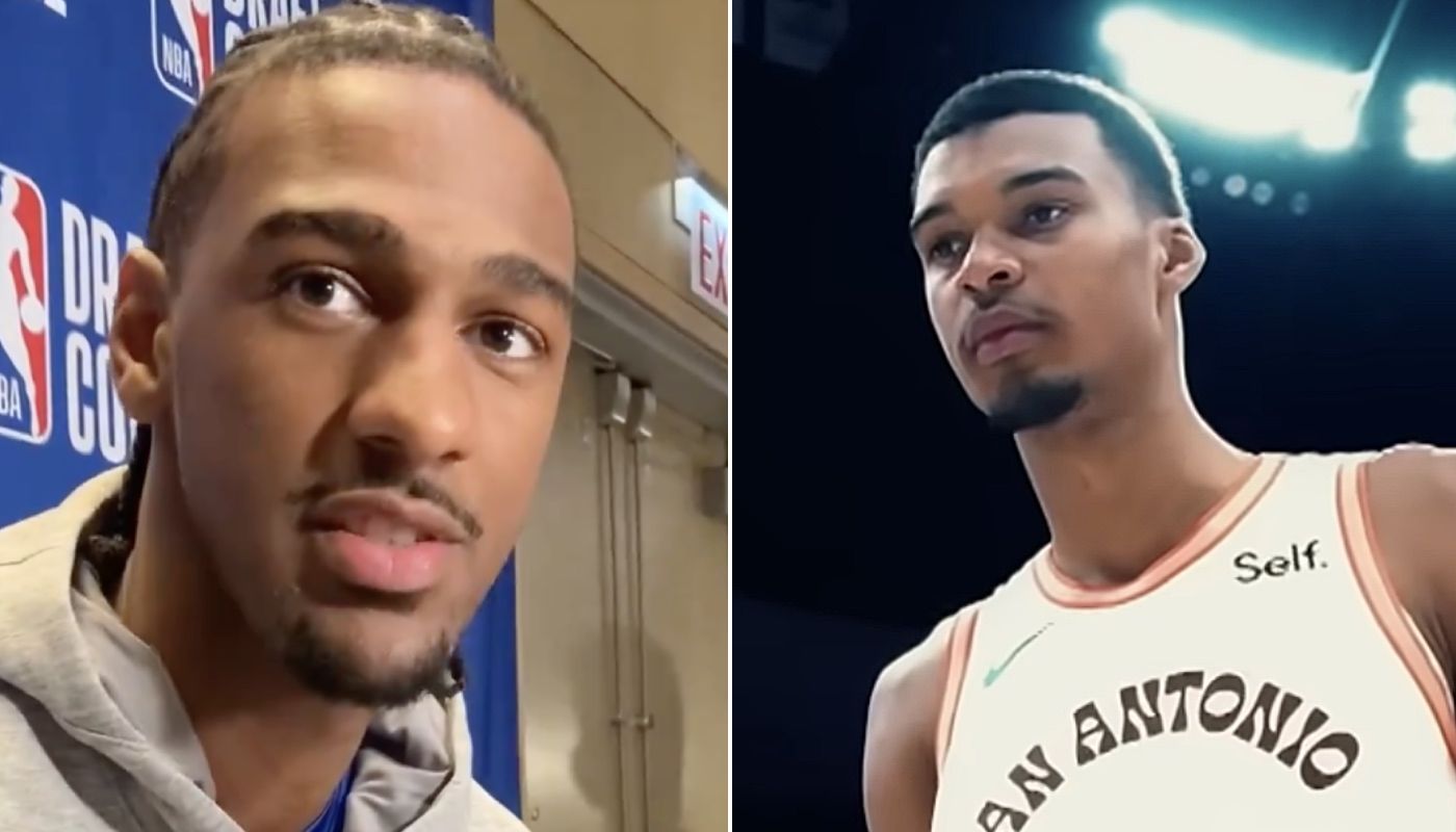 NBA Alexandre Sarr et Victor Wembanyama