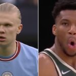 NBA – Le geste viral d’Erling Haaland pour Giannis Antetokounmpo, qui réagit cash !