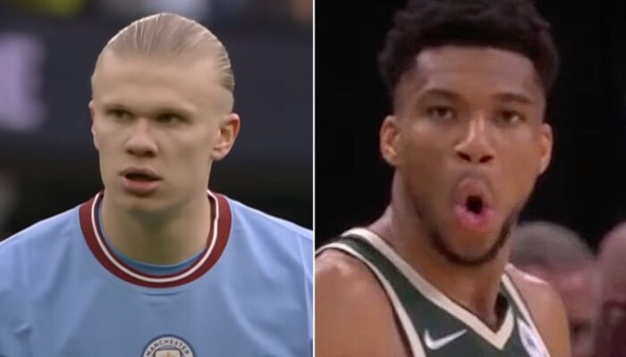 NBA Erling Haaland et Giannis Antetokounmpo