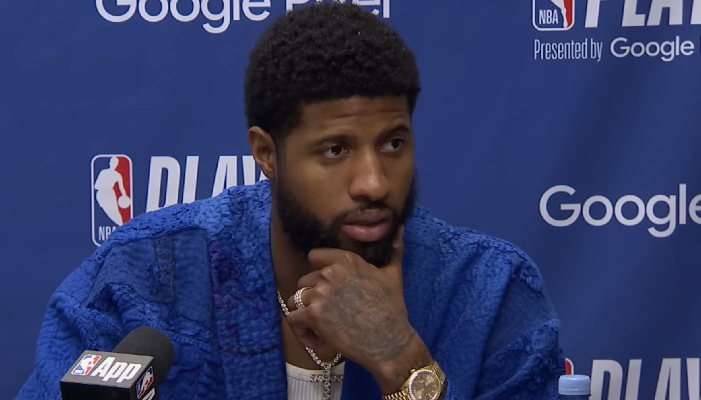 Paul George, joueur des 76ers et superstar NBA