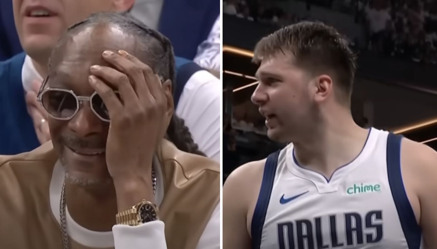NBA Snoop Dogg et Luka Doncic