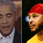 NBA – Carmelo Anthony cash sur Barack Obama : « En NBA, il serait l’équivalent de…