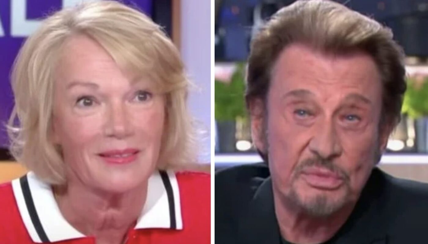 Brigitte Lahaie et Johnny Hallyday