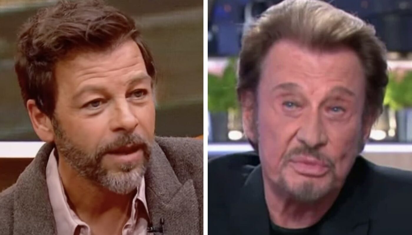 Christophe Maé et Johnny Hallyday