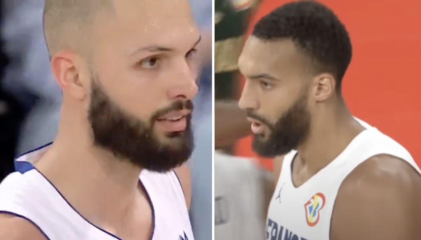 EDF Evan Fournier et Rudy Gobert