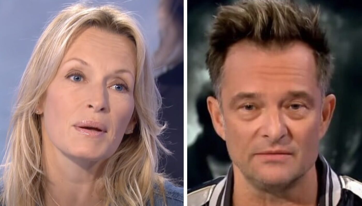 Estelle Lefébure et David Hallyday