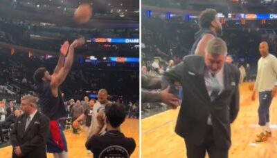 NBA – La vidéo polémique de Joel Embiid contre les Knicks : « Qu’est-ce qui ne va pas avec lui ? »