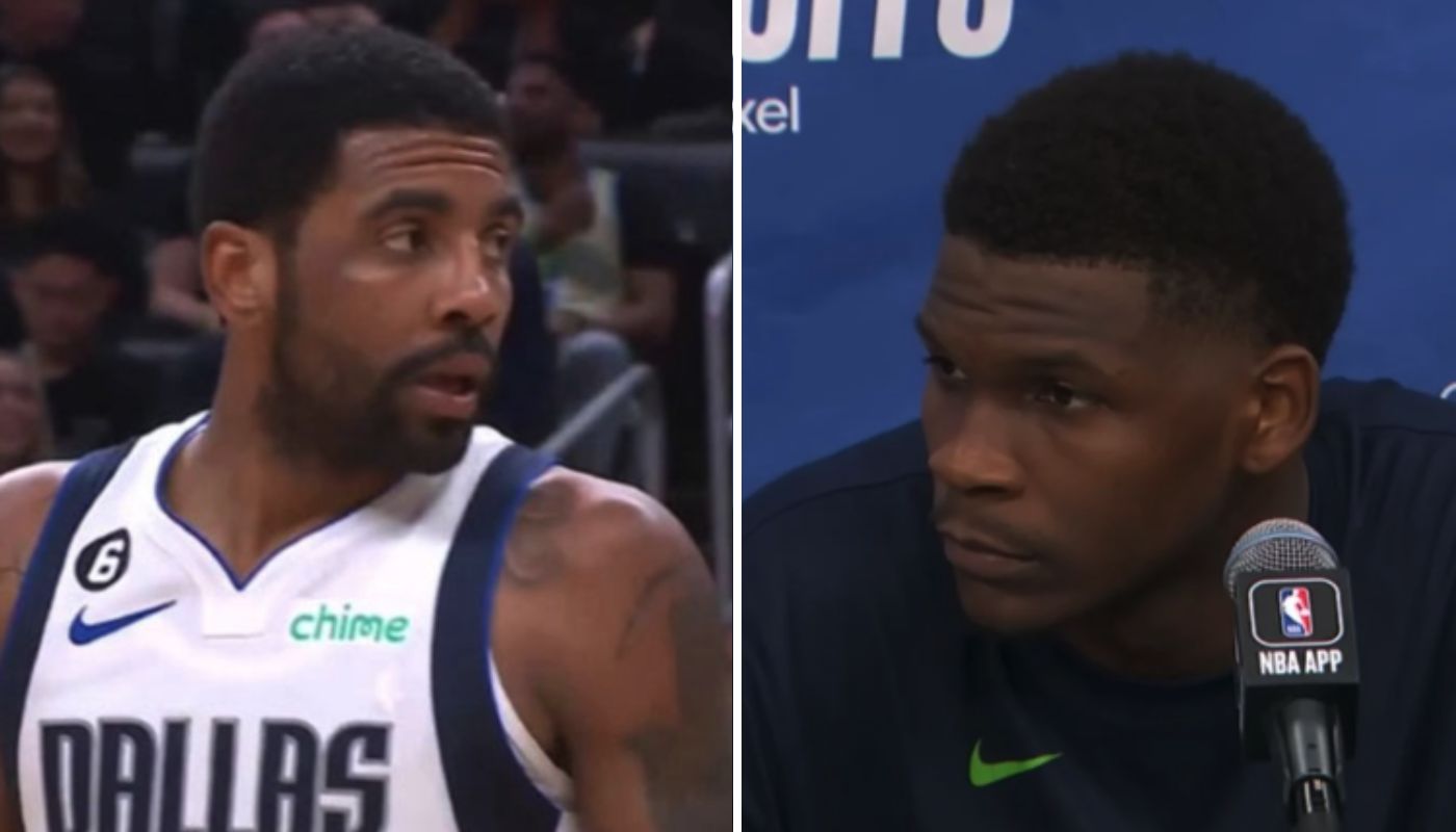 Kyrie Irving et Anthony Edwards