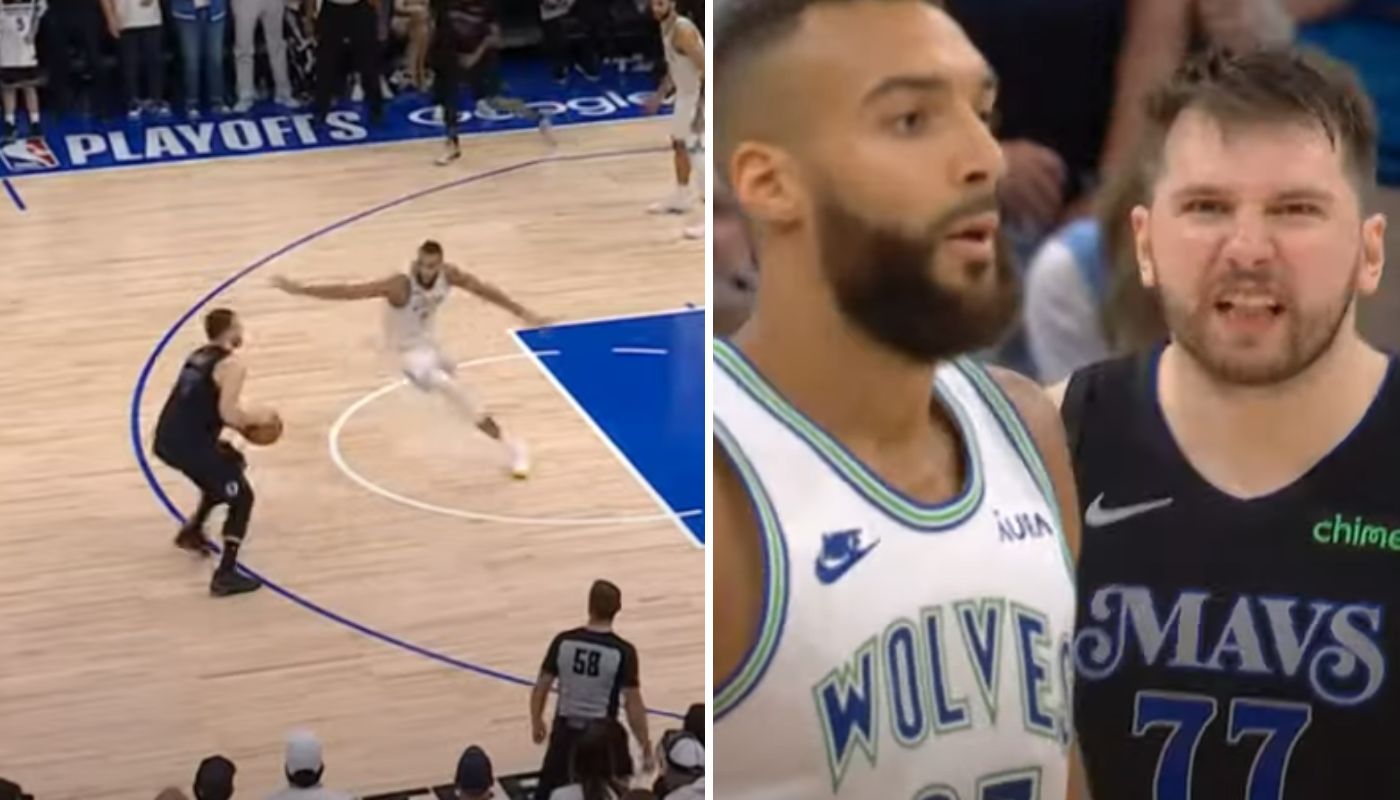 Luka Doncic s'en prend à Rudy Gobert