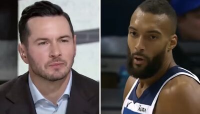 NBA – En pleines rumeurs Lakers, JJ Redick s’insurge sur le cas Rudy Gobert : « Bordel, c’est…