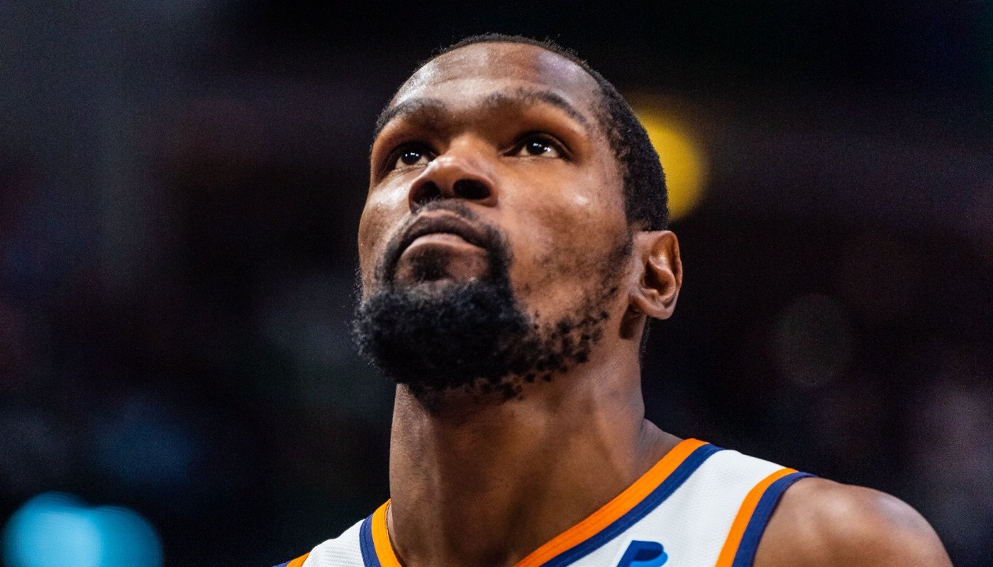 La superstar NBA des Phoenix Suns, Kevin Durant