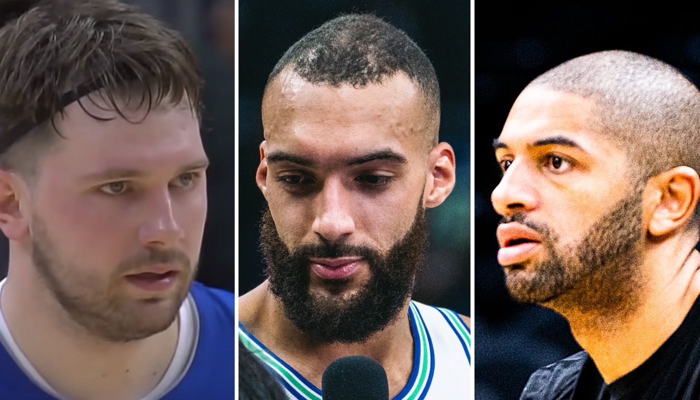 NBA Luka Doncic, Rudy Gobert et Nicolas Batum