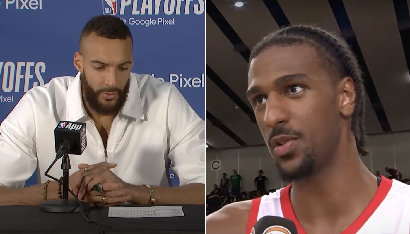 NBA Rudy Gobert et Alexandre Sarr