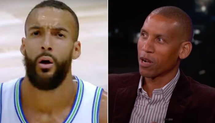 NBA Rudy Gobert et Reggie Miller