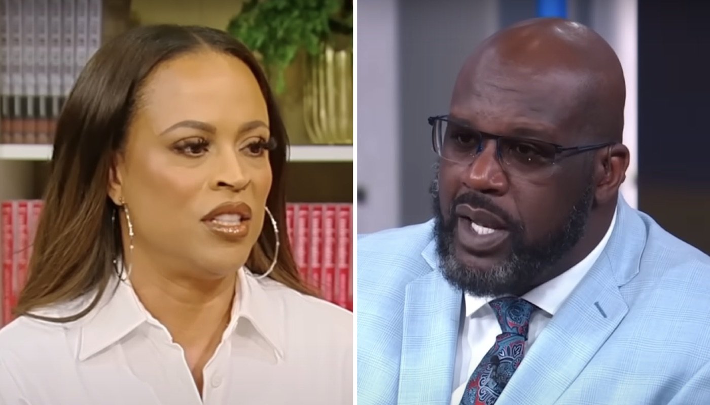 La légende NBA Shaquille O'Neal (droite) et son ex-femme, Shaunie (gauche)