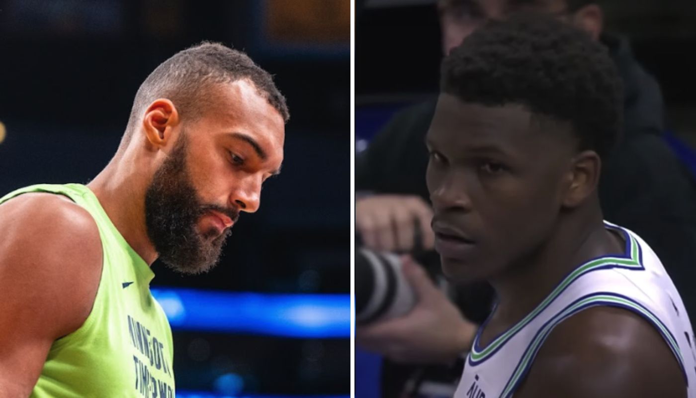 Rudy Gobert et Anthony Edwards aux Wolves