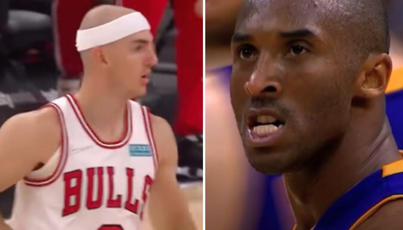 NBA Alex Caruso et Kobe Bryant