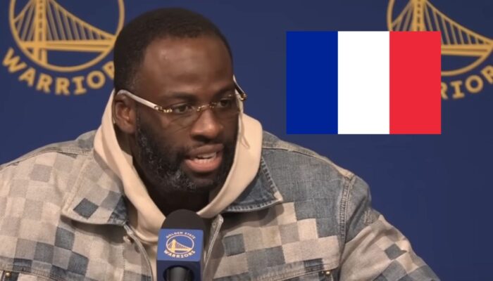 Draymond Green, légende des Warriors et le drapeau français