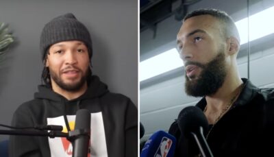 NBA – Jalen Brunson cash sur Rudy Gobert : « Il n’a jamais…