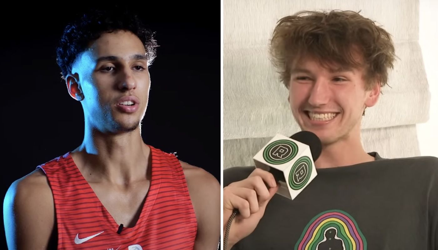 Zaccharie Risacher et son rivale de la Draft Matas Buzelis